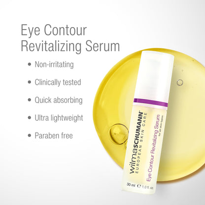 Wilma Schumann Eye Contour Revitalizing Serum – 1 oz | Eye Serum for Fine Lines