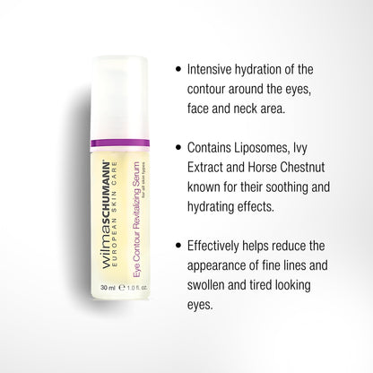 Wilma Schumann Eye Contour Revitalizing Serum – 1 oz | Eye Serum for Fine Lines