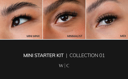 WinkClique Mini Starter Kit – DIY Lash Kit with 3 Natural Styles