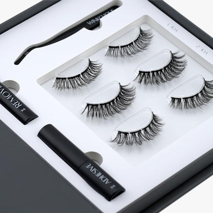 WINKCLIQUE Mini Starter Kit Collection 03 — Complete DIY Lash Kit with 3 Bold Glam Lash Styles