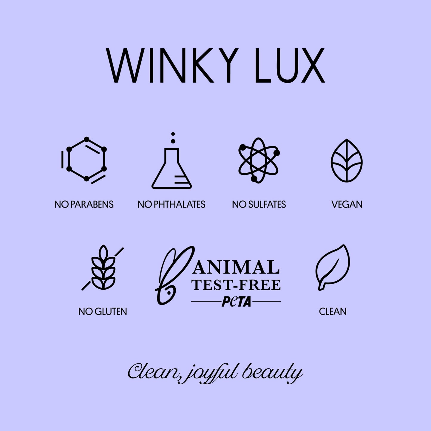 Winky Lux Amethyst Glimmer Balm – Color-Changing Lip Tint with Hydration