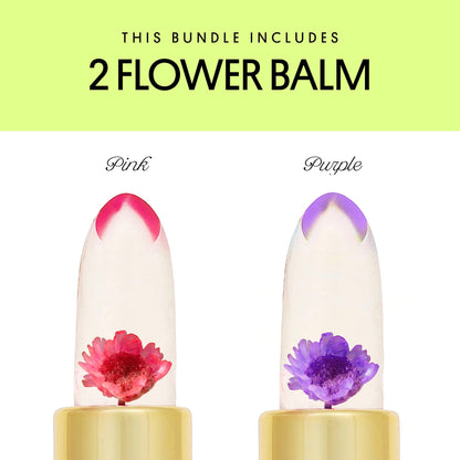 Winky Lux Flower Balm – pH Color-Changing Lipstick & Tinted Lip Balm (Vegan)