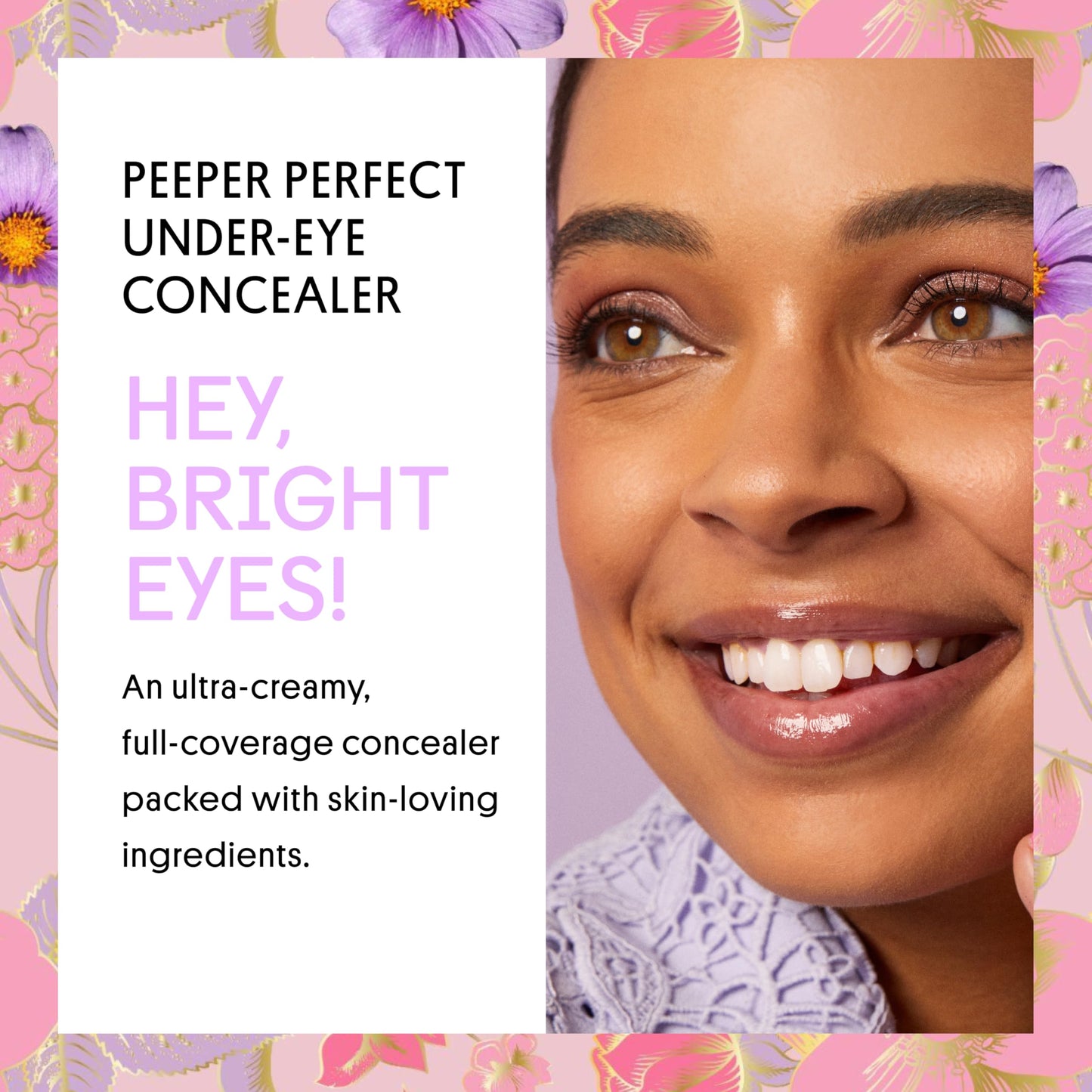 Winky Lux Peeper Perfect Under Eye Concealer – Full Coverage, Waterproof, with Collagen & Hyaluronic Acid
