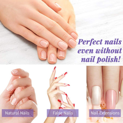 Winning Nails Chamois Buffer & Buffing Cream – Natural Ridge Smoothing & High-Gloss Shine | 1.75 Oz Set