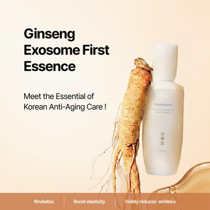 WISELY Ginseng Exosome First Essence – Hydrating Anti-Aging Serum (100ml)
