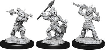 Goblins & Goblin Boss: D&D Nolzur's Marvelous unpainted Miniaures (W12) 100D&D