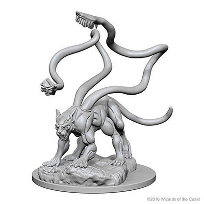 WizKids D&D Nolzur’s Marvelous Miniatures Wave 1: Displacer Beast – Unpainted & Pre-Primed