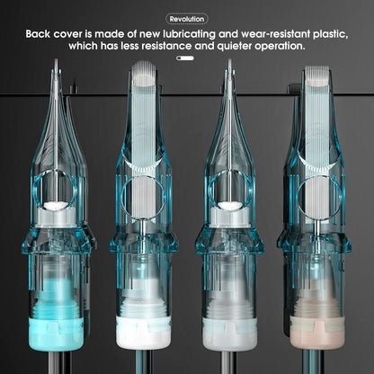 WJX Ultra 1007M Tattoo Needle Cartridges – 20Pcs Magnum Bugpin, Universal Compatibility