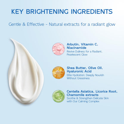 WMK Skin Brightening Cream for Intimate Areas – Vitamin C Dark Spot Remover for Underarms, Knees, Elbows & Bikini Line
