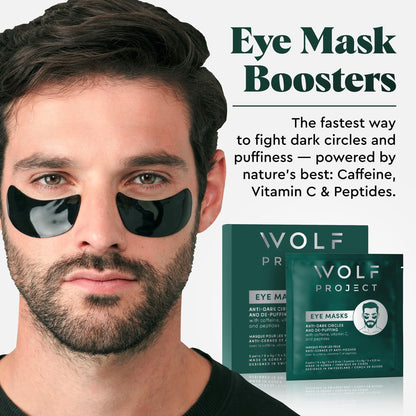 Wolf Project Under Eye Patches – Dark Circles, Puffiness & Wrinkles (5 Pairs)