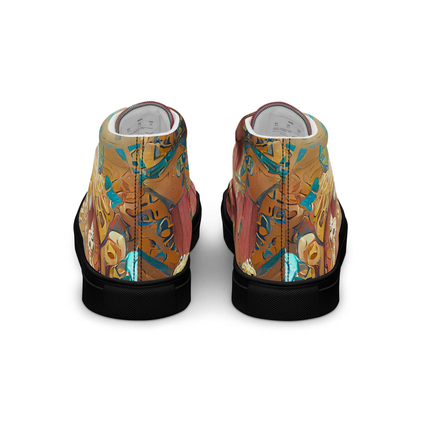 Huángdì - Womens High-Top Canvas Shoes