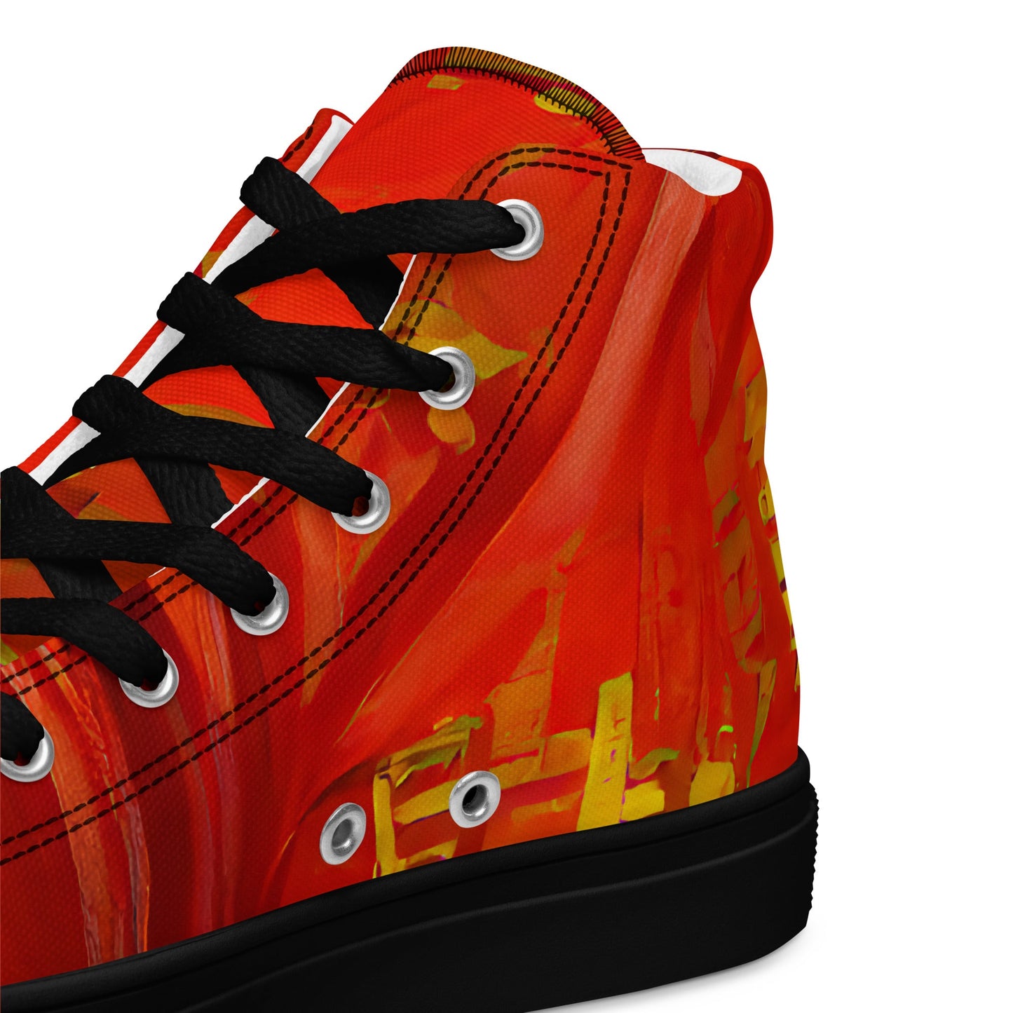 Qízhì - Womens High-Top Canvas Shoes
