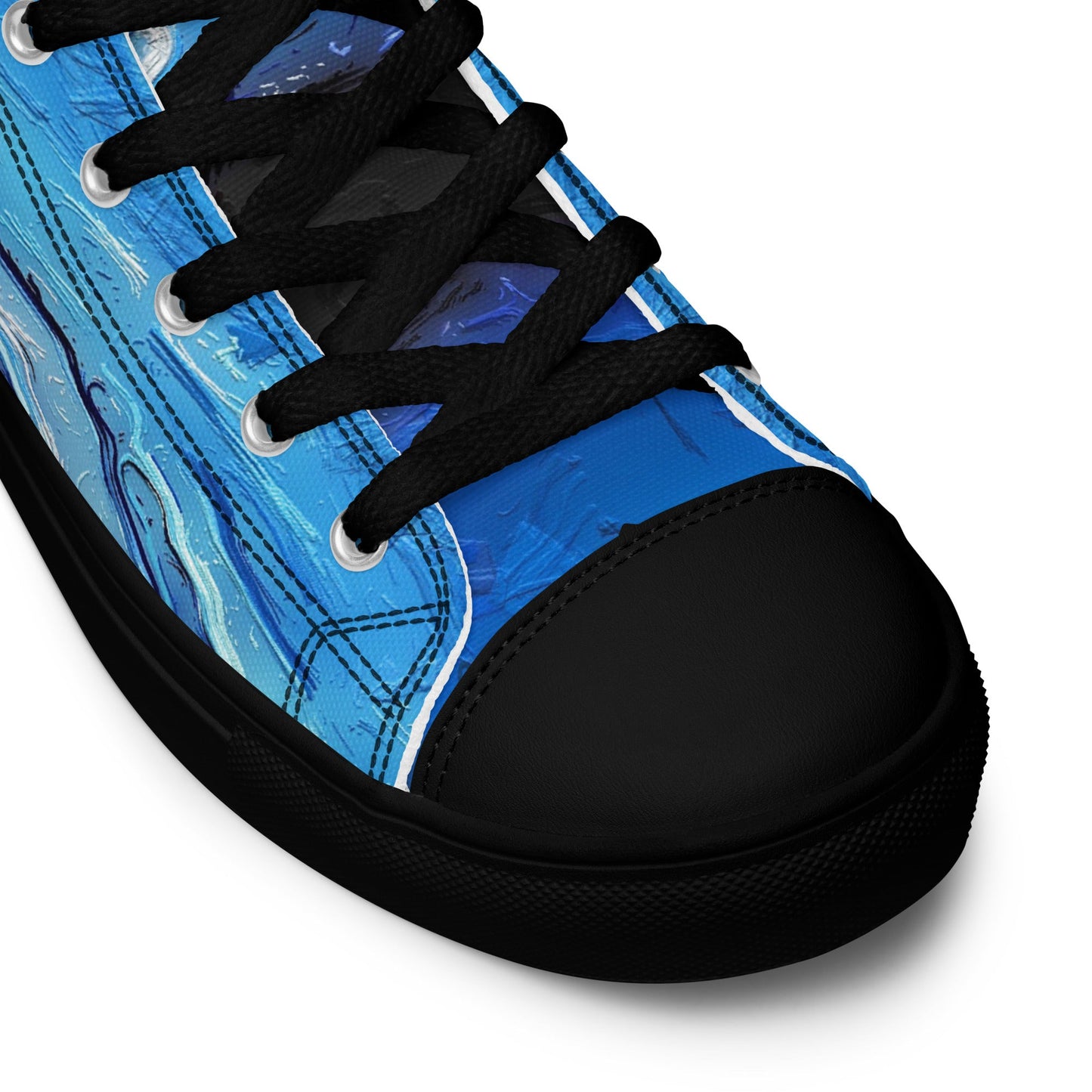 A Drop In The Ocean - Womens High-Top Canvas Shoes