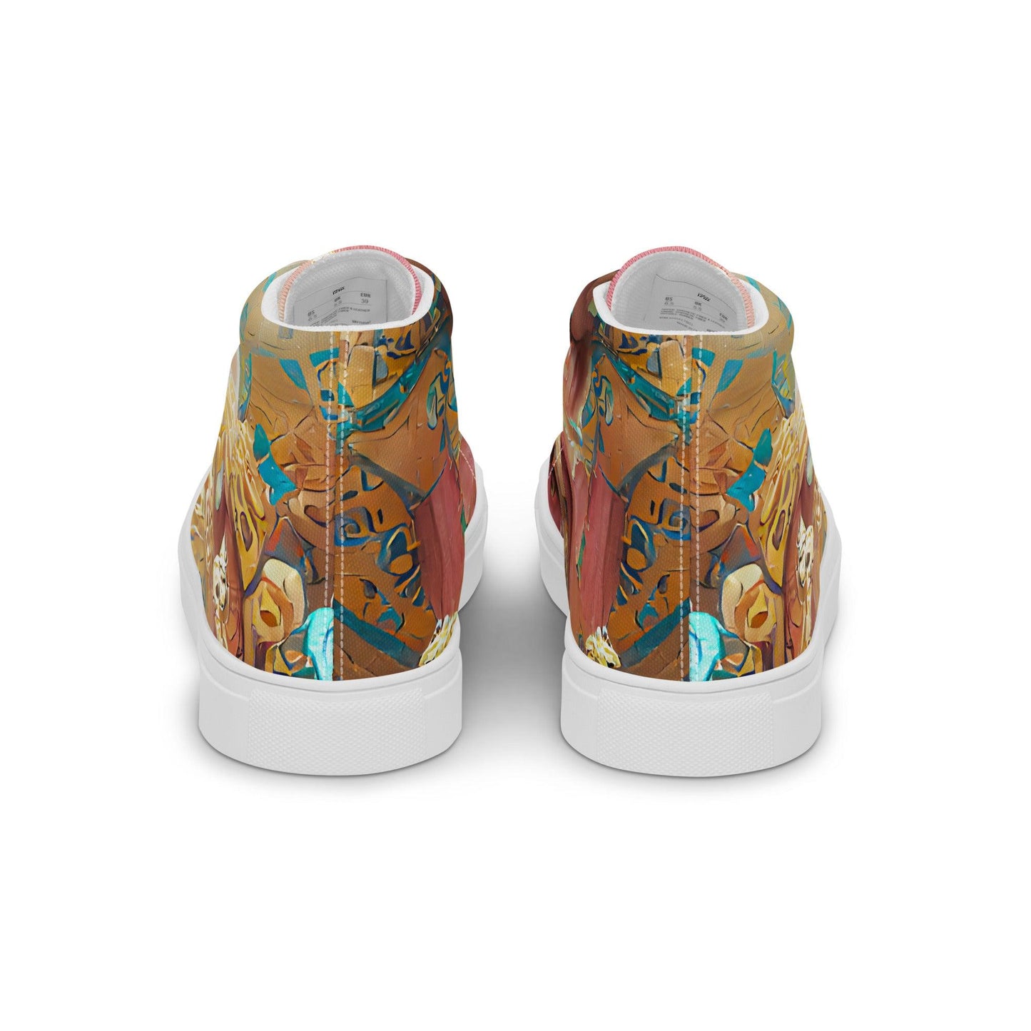 Huángdì - Womens High-Top Canvas Shoes