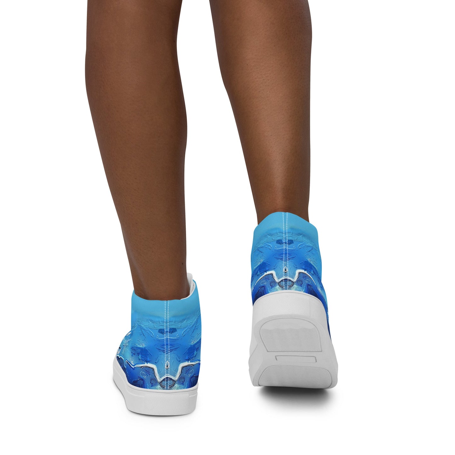 A Drop In The Ocean - Womens High-Top Canvas Shoes