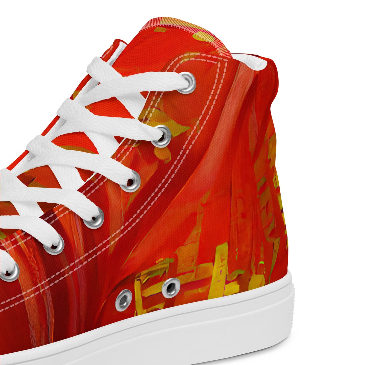 Qízhì - Womens High-Top Canvas Shoes