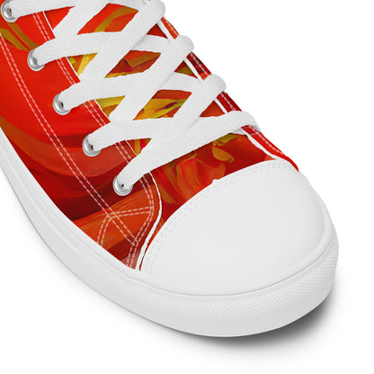 Qízhì - Womens High-Top Canvas Shoes