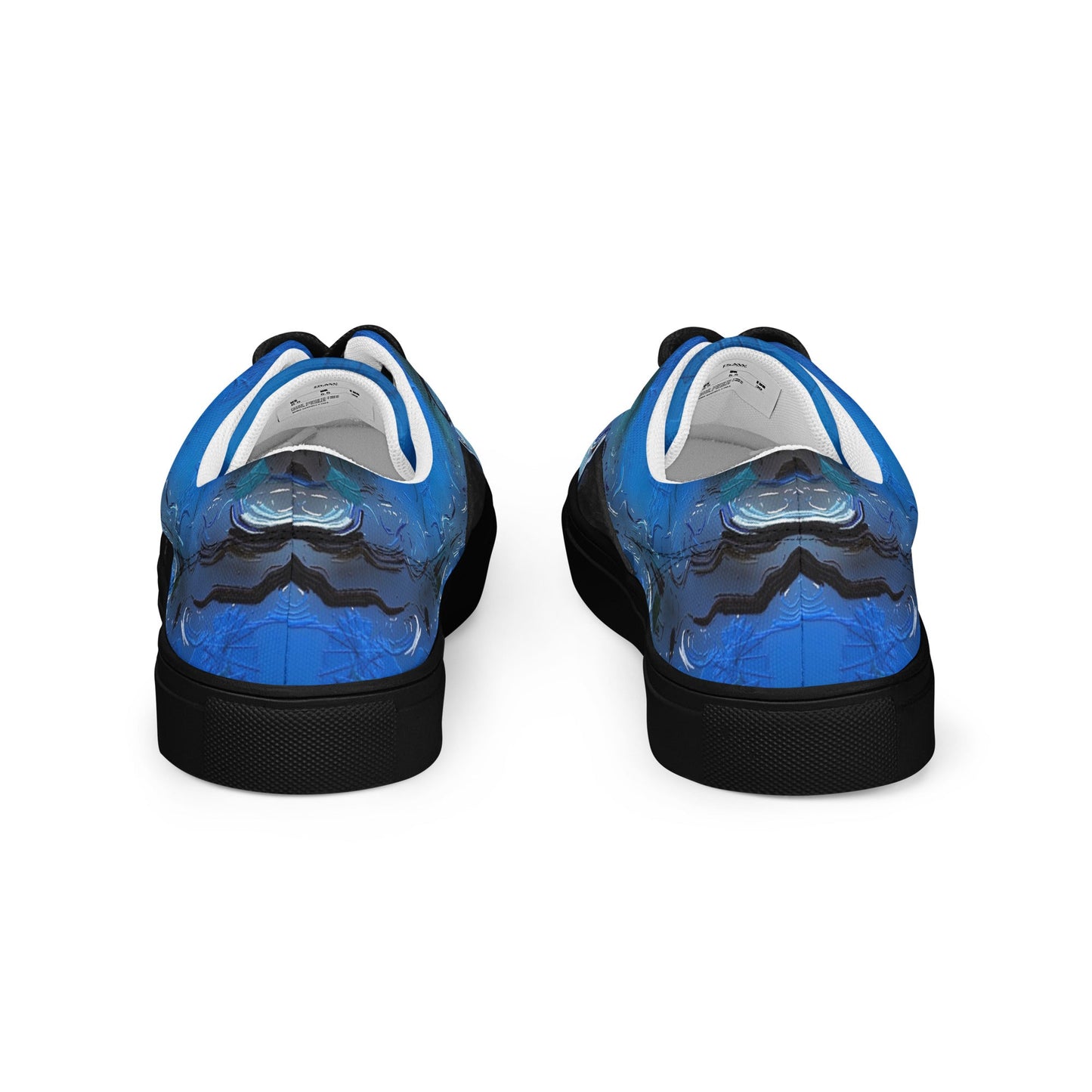 A Drop In The Ocean - Womens Lace-Up Canvas Shoes