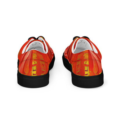 Qízhì - Womens Lace-Up Canvas Shoes