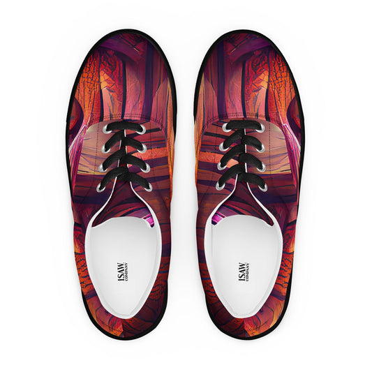 Hardwood - Womens Lace-Up Canvas Shoes