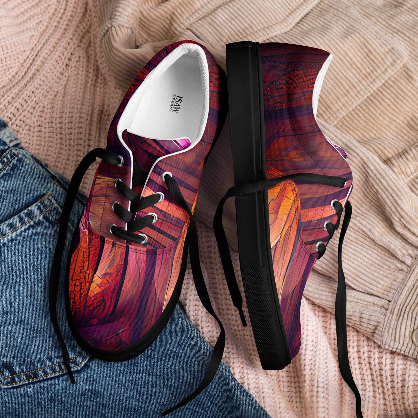 Hardwood - Womens Lace-Up Canvas Shoes