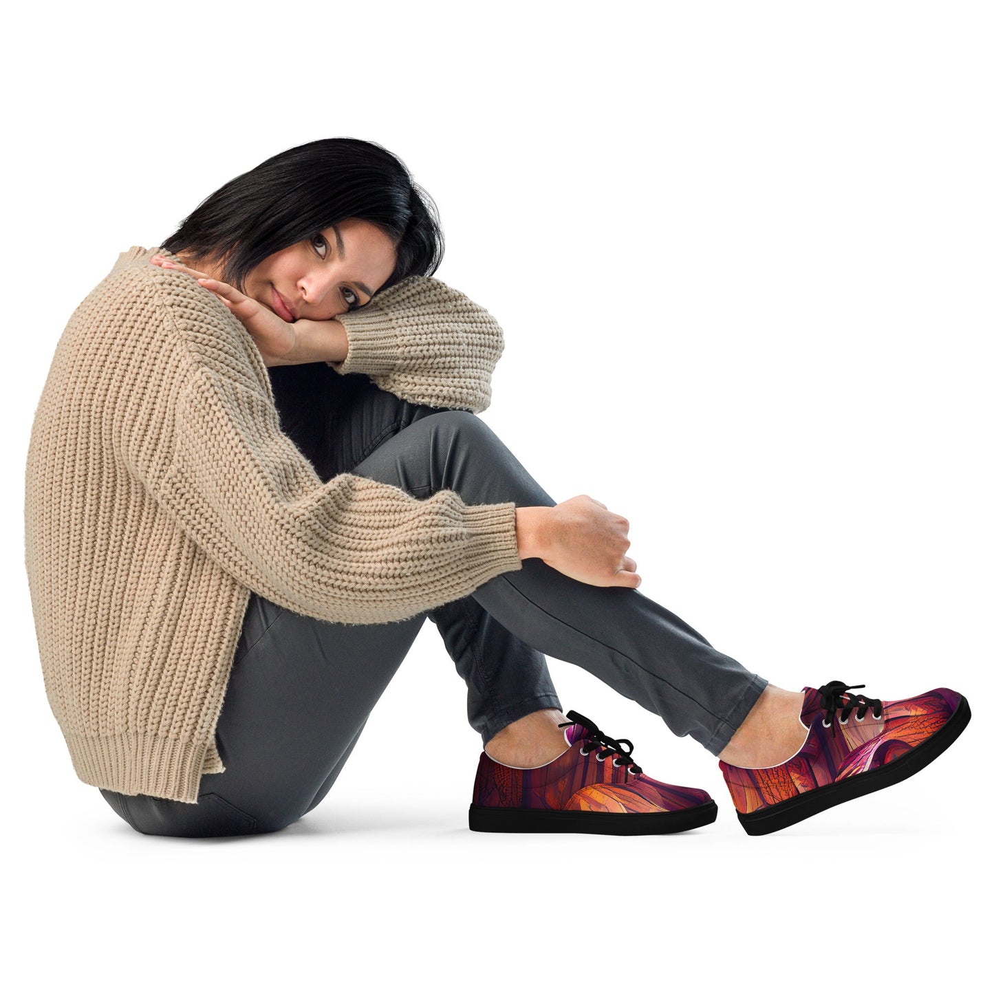 Hardwood - Womens Lace-Up Canvas Shoes