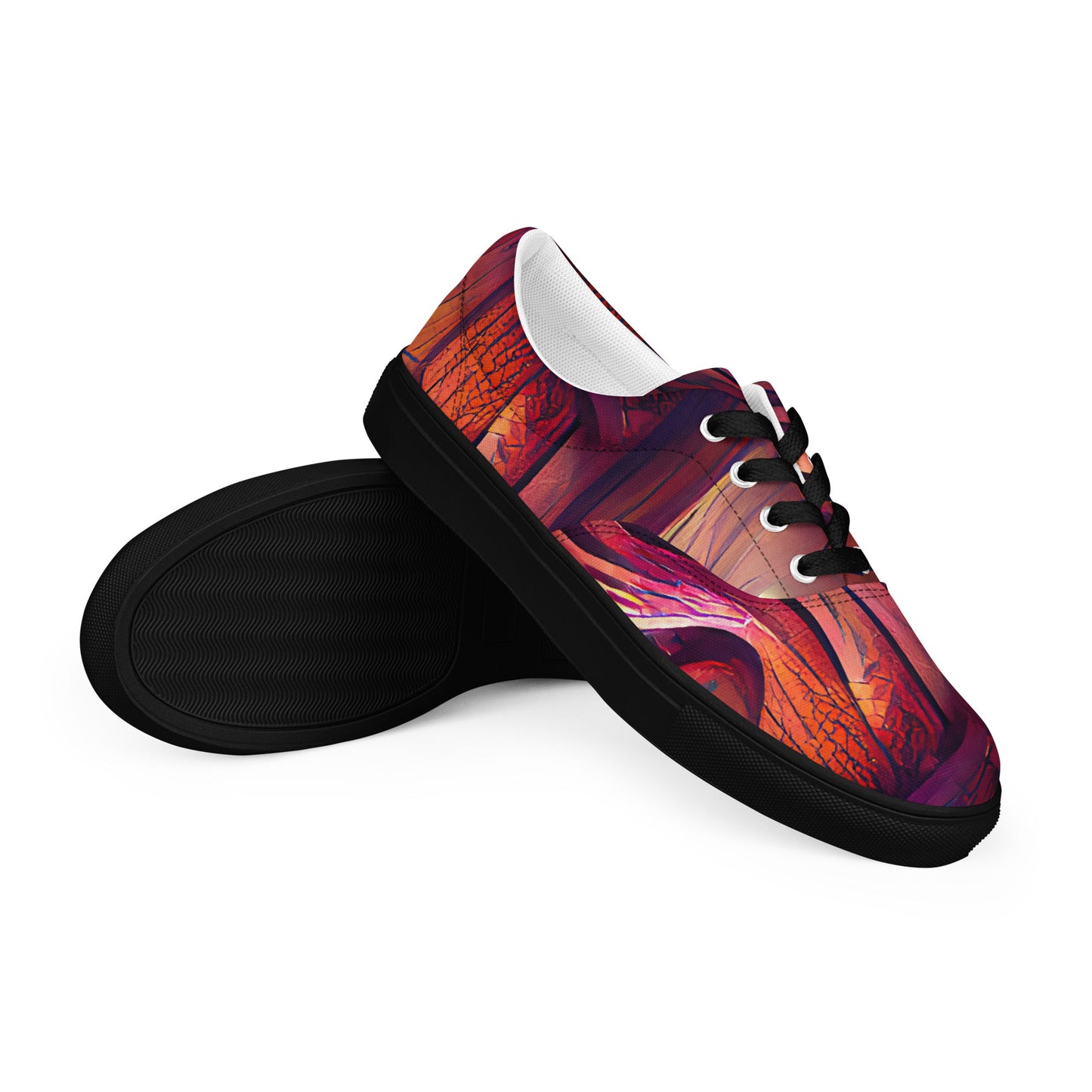 Hardwood - Womens Lace-Up Canvas Shoes