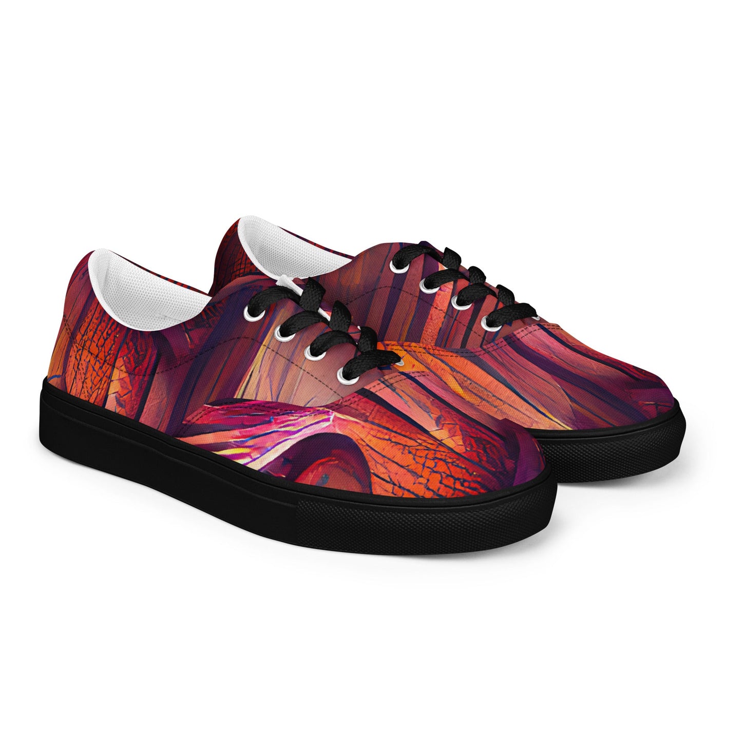 Hardwood - Womens Lace-Up Canvas Shoes