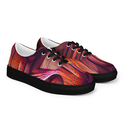 Hardwood - Womens Lace-Up Canvas Shoes