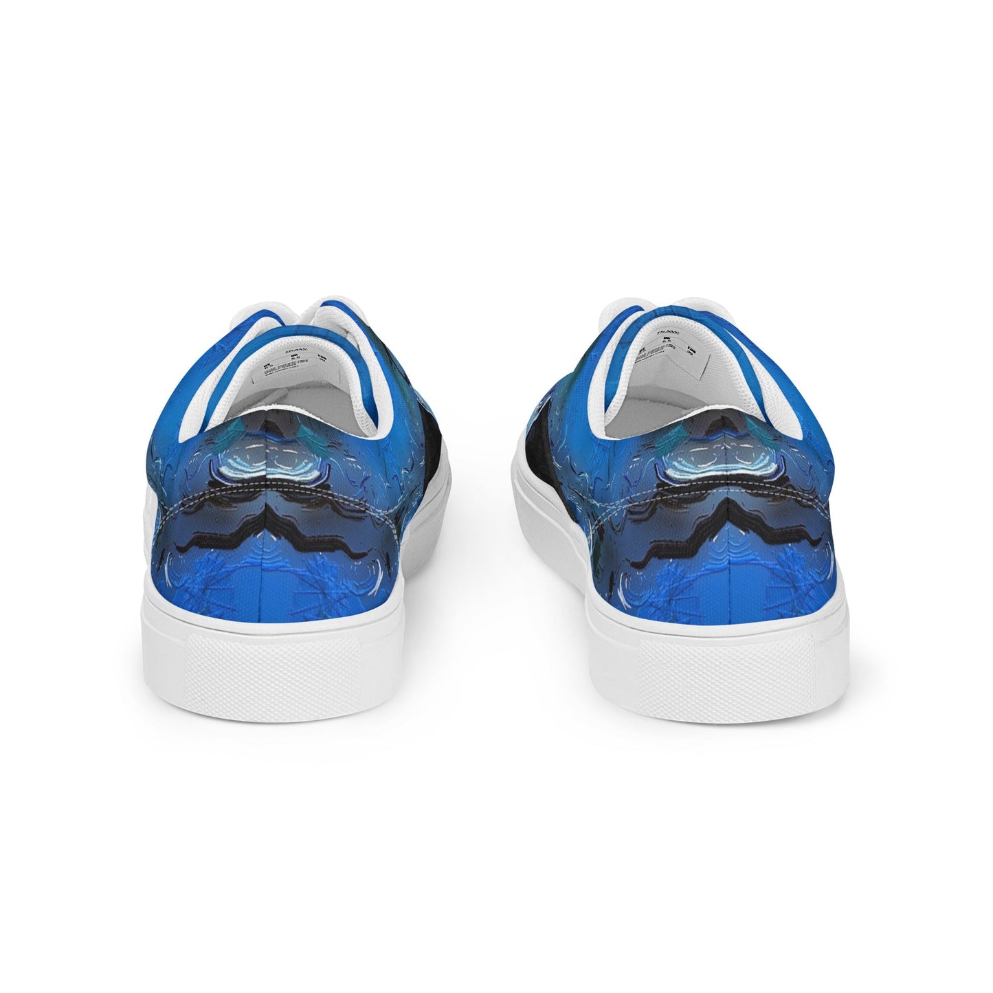 A Drop In The Ocean - Womens Lace-Up Canvas Shoes
