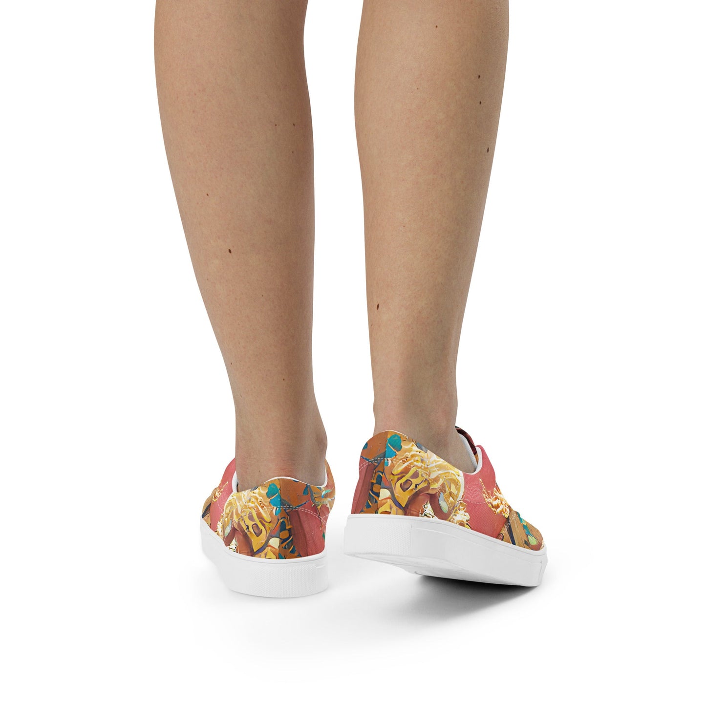 Huángdì - Womens Lace-Up Canvas Shoes