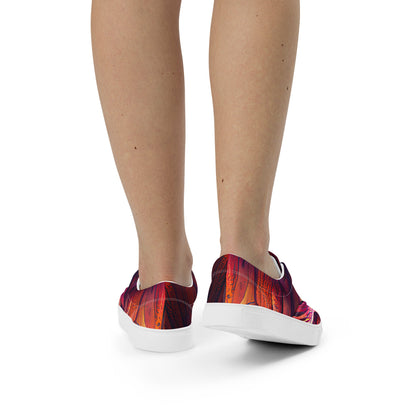 Hardwood - Womens Lace-Up Canvas Shoes