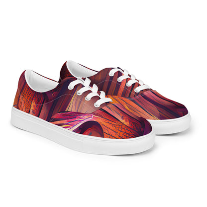 Hardwood - Womens Lace-Up Canvas Shoes