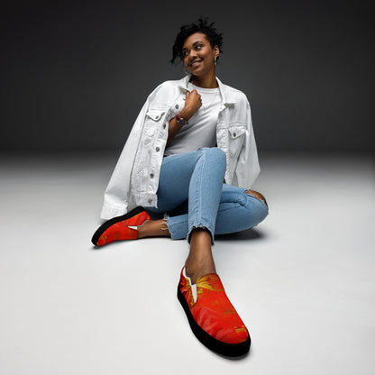 Qízhì - Womens Slip-On Canvas Shoes