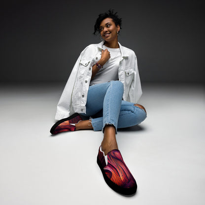 Hardwood - Womens Slip-On Canvas Shoes