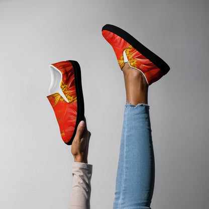 Qízhì - Womens Slip-On Canvas Shoes