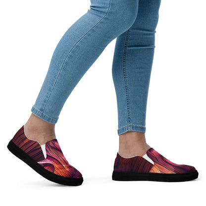 Hardwood - Womens Slip-On Canvas Shoes