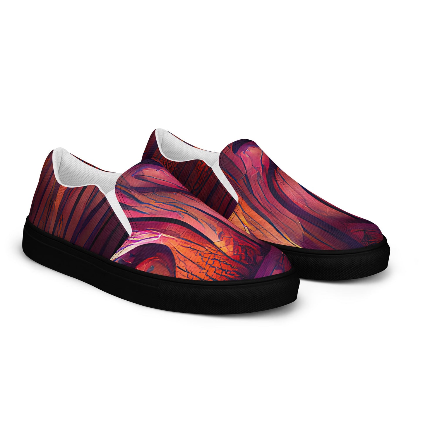 Hardwood - Womens Slip-On Canvas Shoes