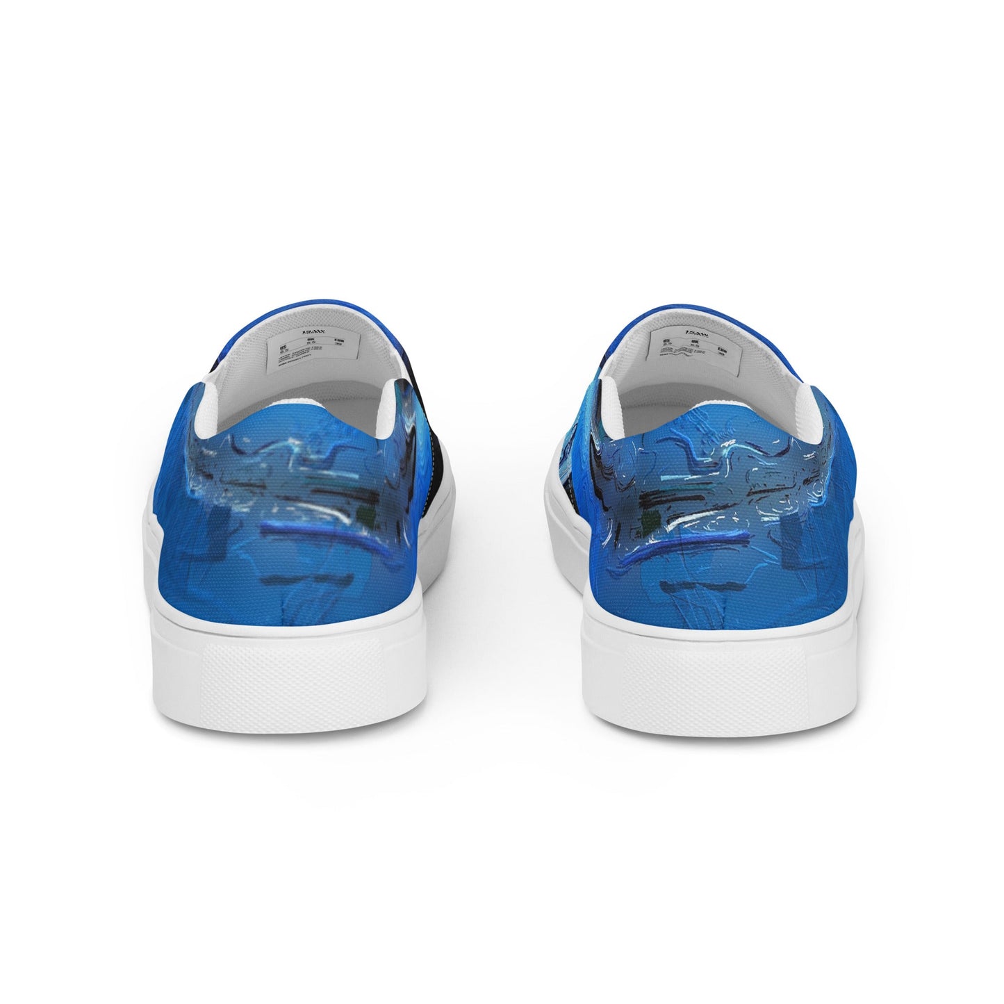 A Drop In The Ocean - Womens Slip-On Canvas Shoes