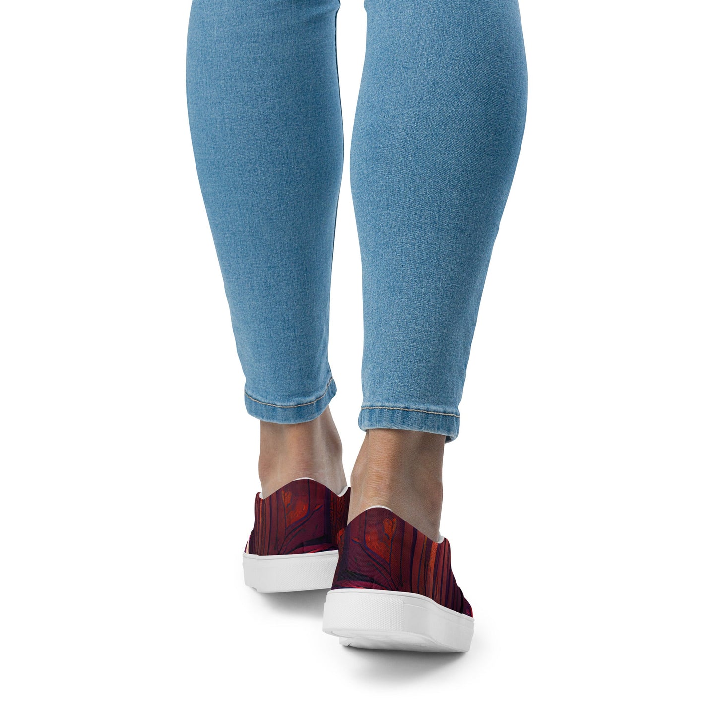 Hardwood - Womens Slip-On Canvas Shoes