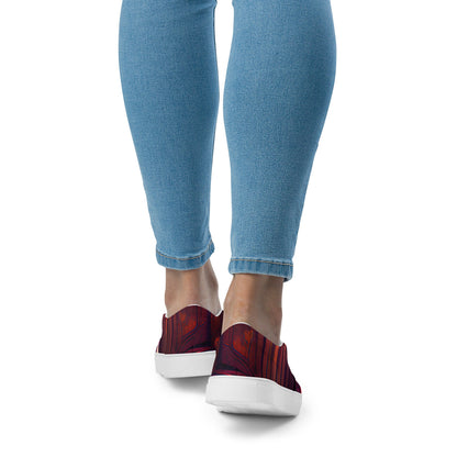Hardwood - Womens Slip-On Canvas Shoes