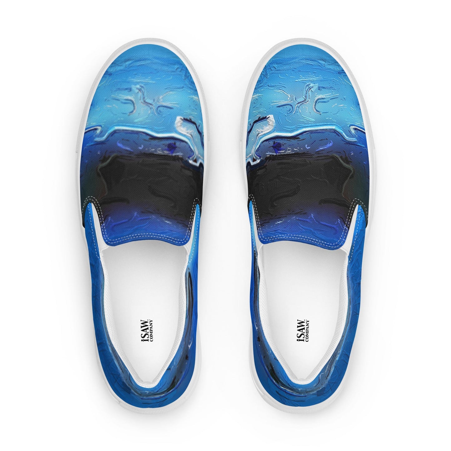 A Drop In The Ocean - Womens Slip-On Canvas Shoes