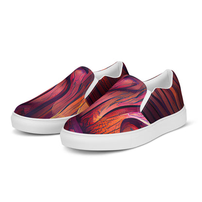 Hardwood - Womens Slip-On Canvas Shoes