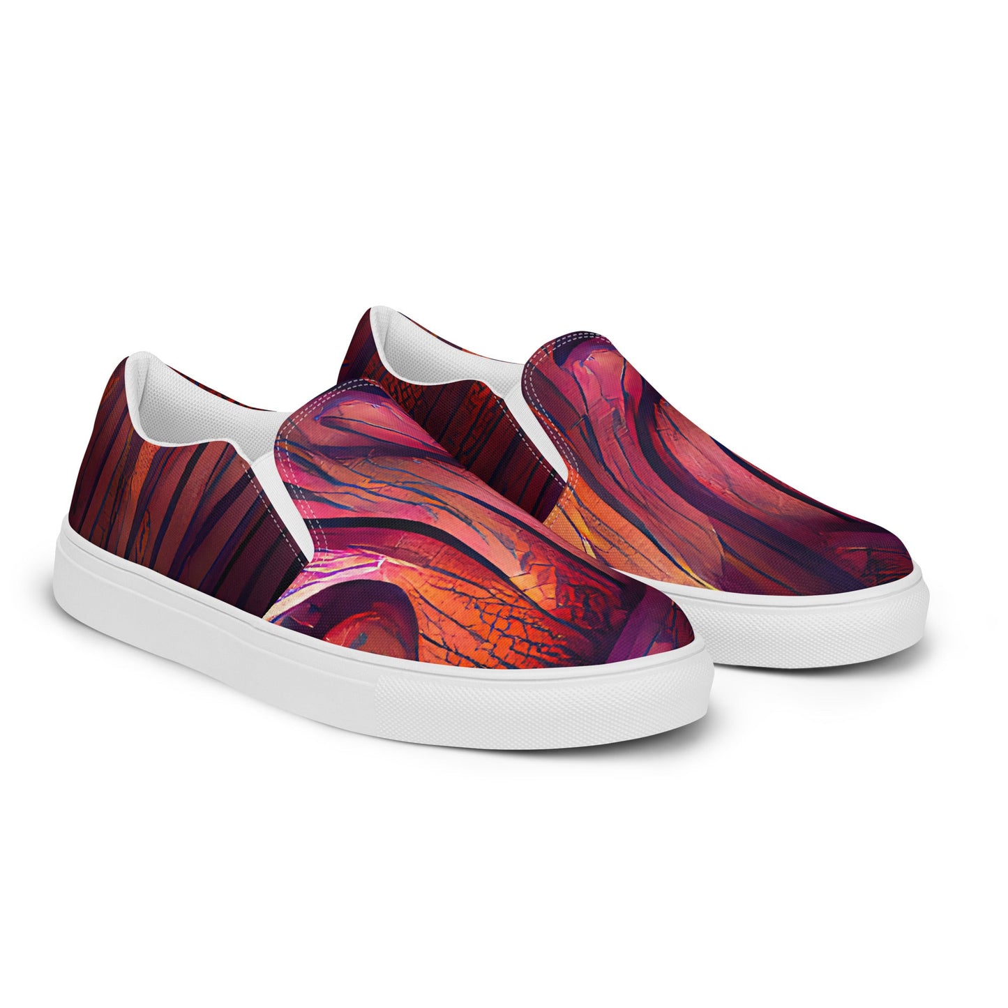 Hardwood - Womens Slip-On Canvas Shoes