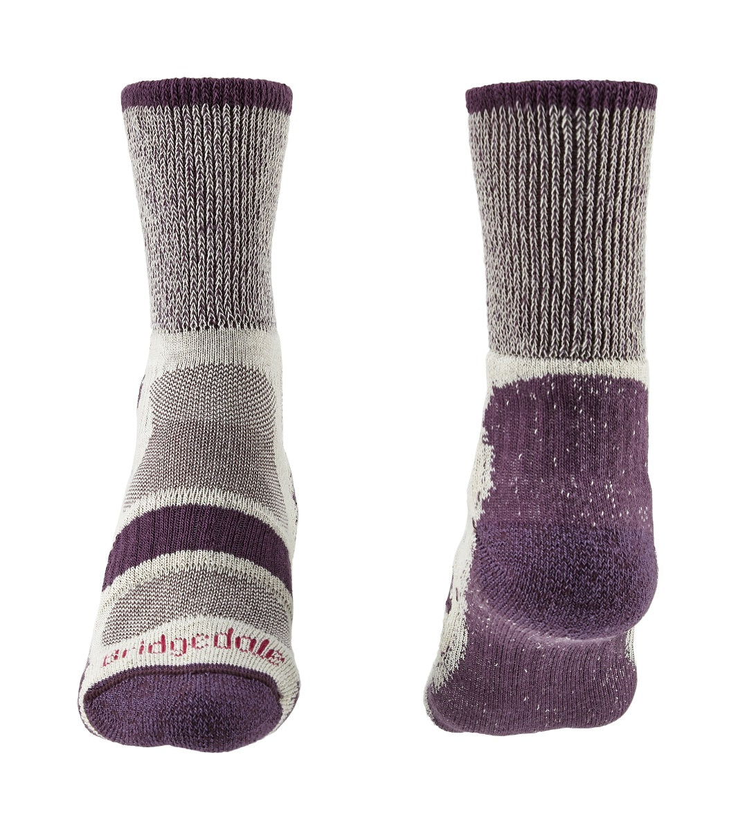 Bridgedale Women's Lightweight Coolmax Comfort Boot Sock (Light Hiker)