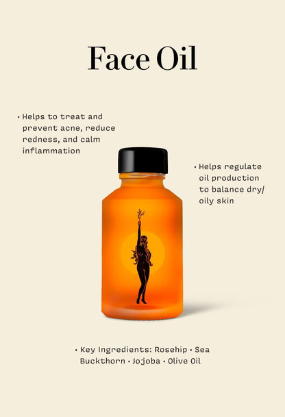 WONDER VALLEY Face Oil | Hydrates & Balances All Skin Types | Vegan & Cruelty-Free