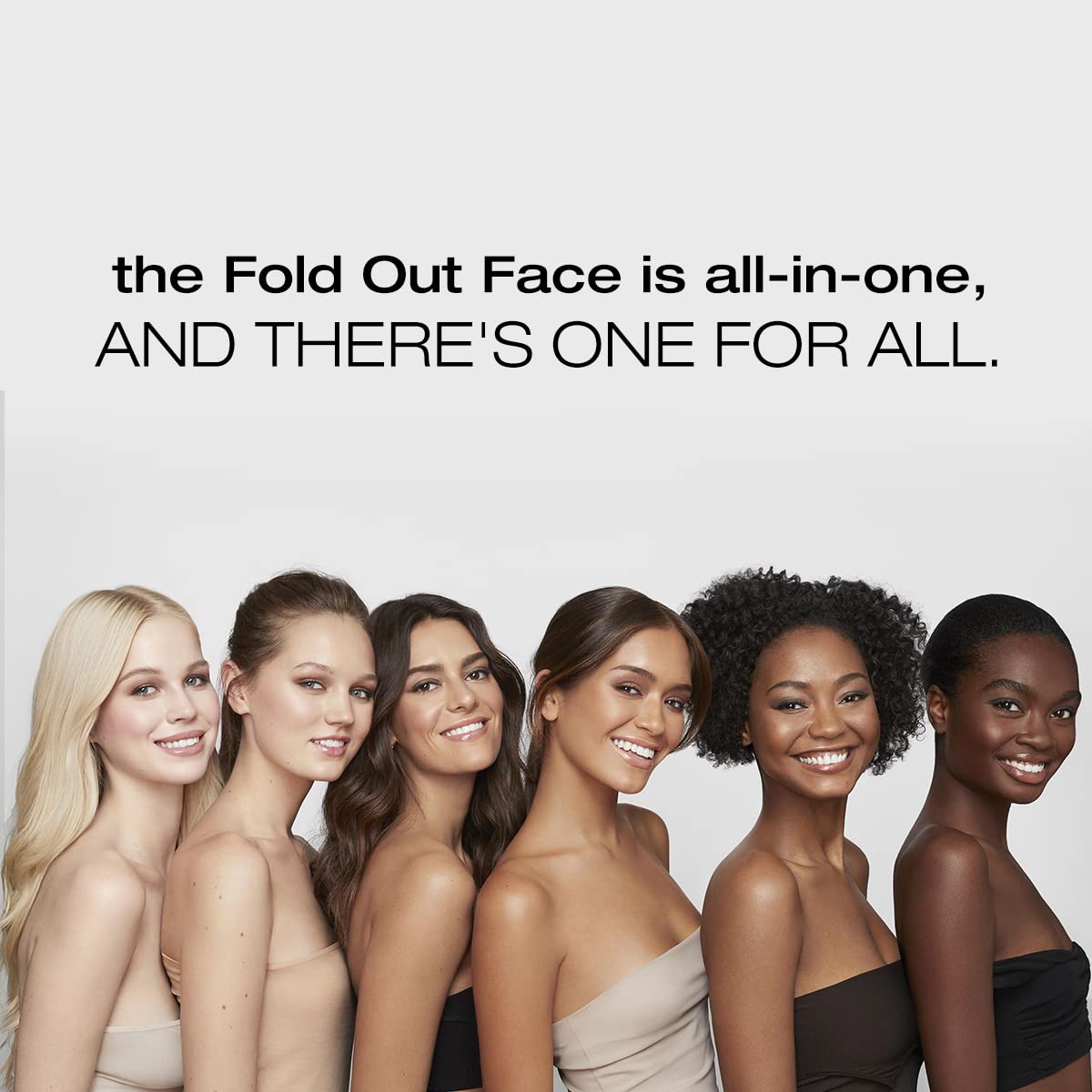 Woosh Beauty Fold Out Face Palette – All-in-One Neutral Makeup Kit (#2.5 Medium Tan)