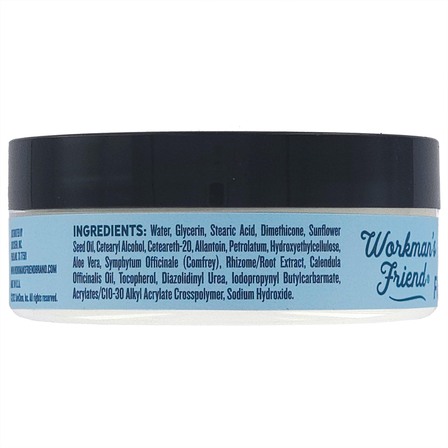 WORKMAN'S FRIEND Superior Healing Foot Cream - Intense Moisturizer for Extremely Dry & Cracked Feet - 2.5 oz