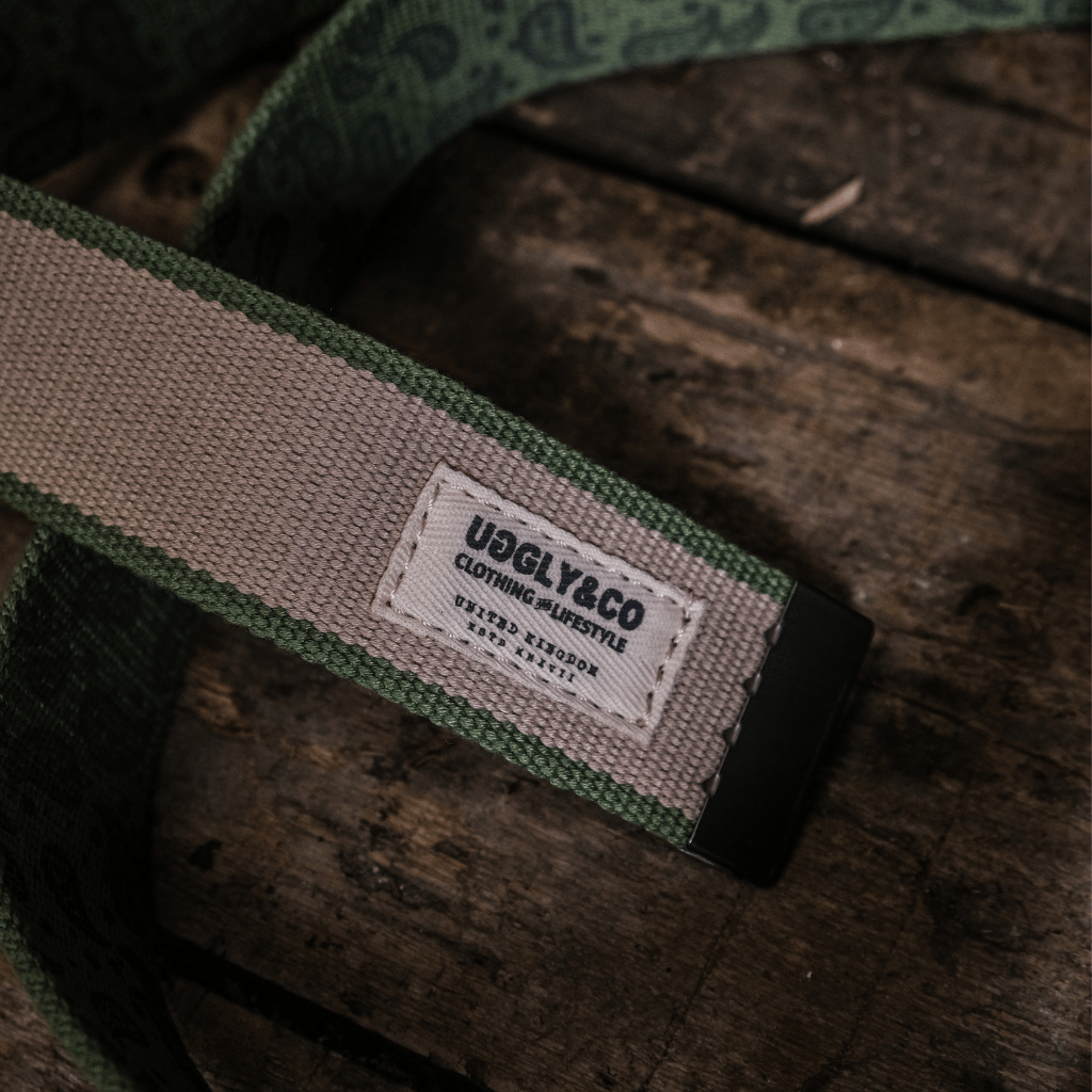 Green Canvas Utility Belt