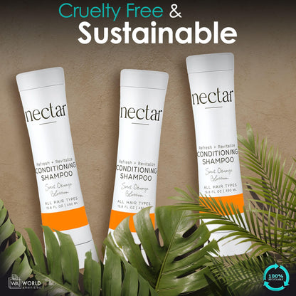 World Amenities Nectar Squeeze 2-in-1 Shampoo & Conditioner in Squeeze Bottle